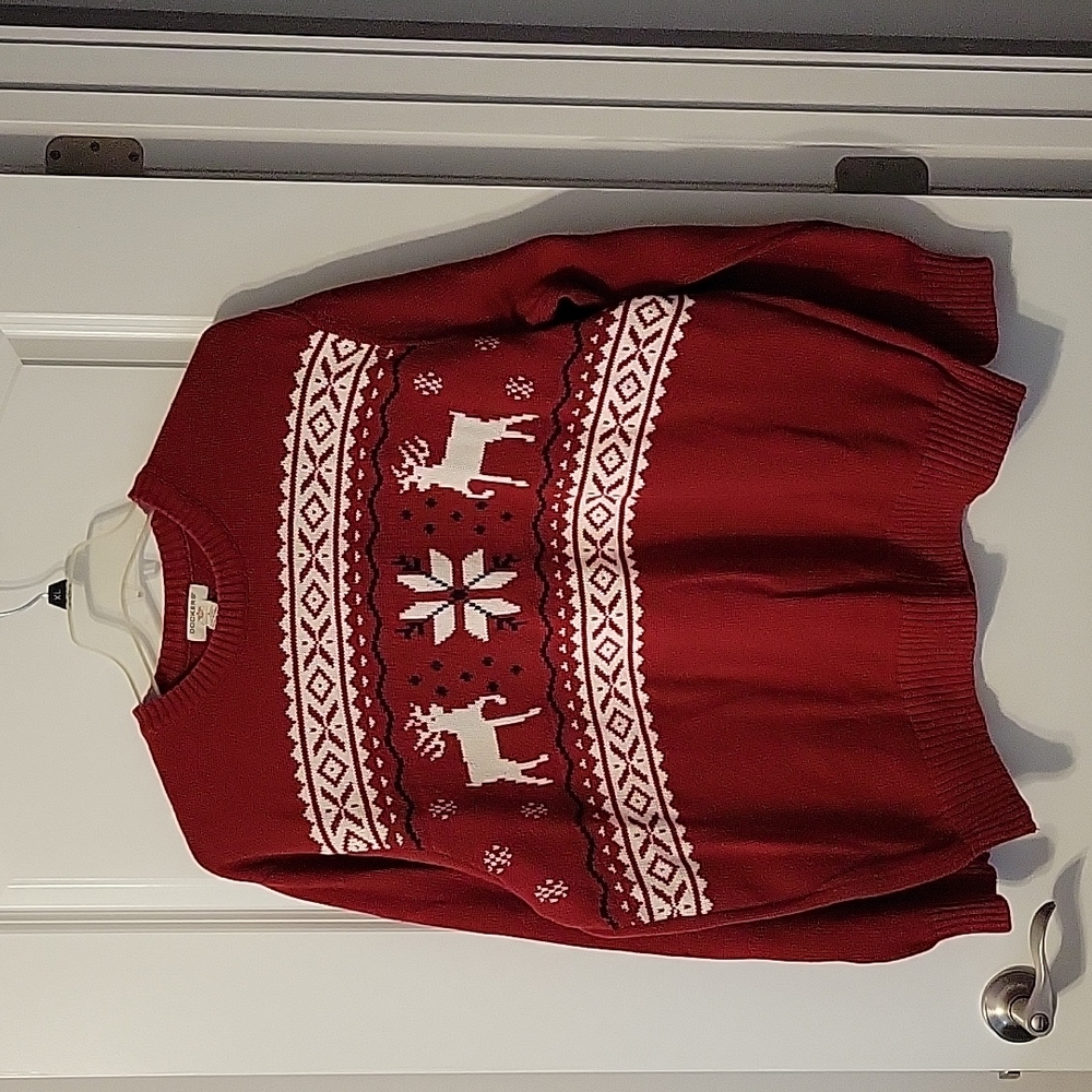 Dockers XXL Red/white Christmas/winter Sweater.